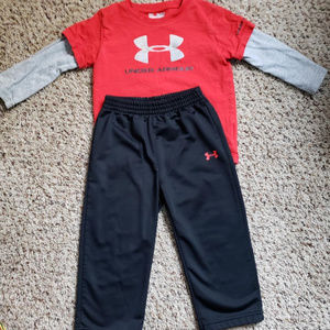 Under Armour Shirt/Pants set - 24 months